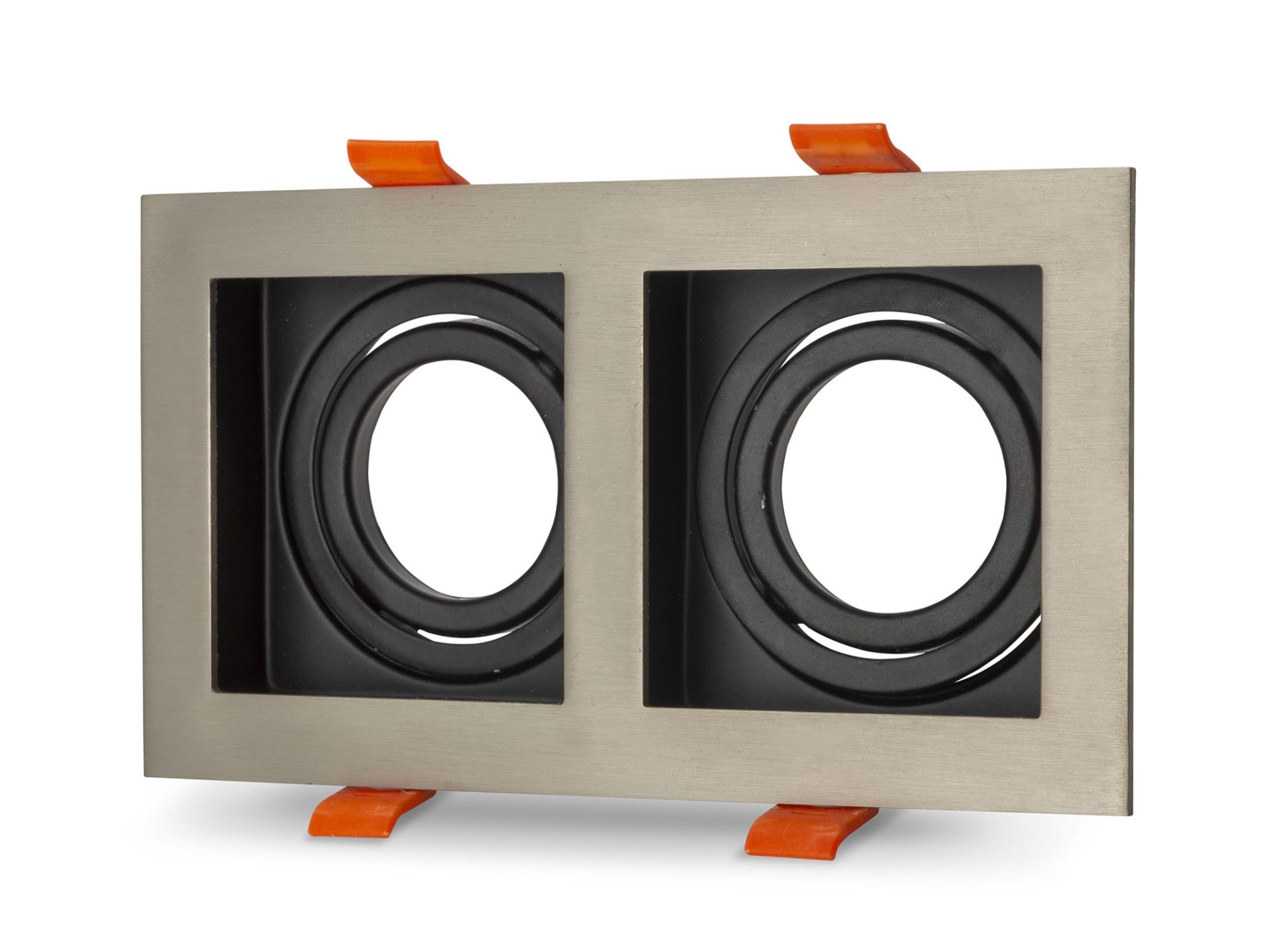 Cata Pars İkili Kare Saten Dekoratif Boş Kasa Spot