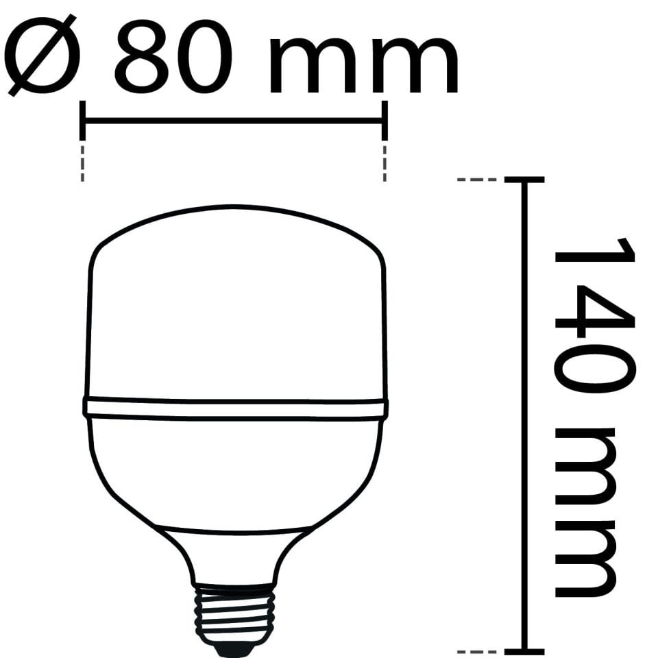 Noas 20W Led Torch Ampul Beyaz Işık