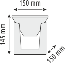 HELİOS  30W SOLAR BAHÇE TERS KÜP 3 RENK FONKSİYON