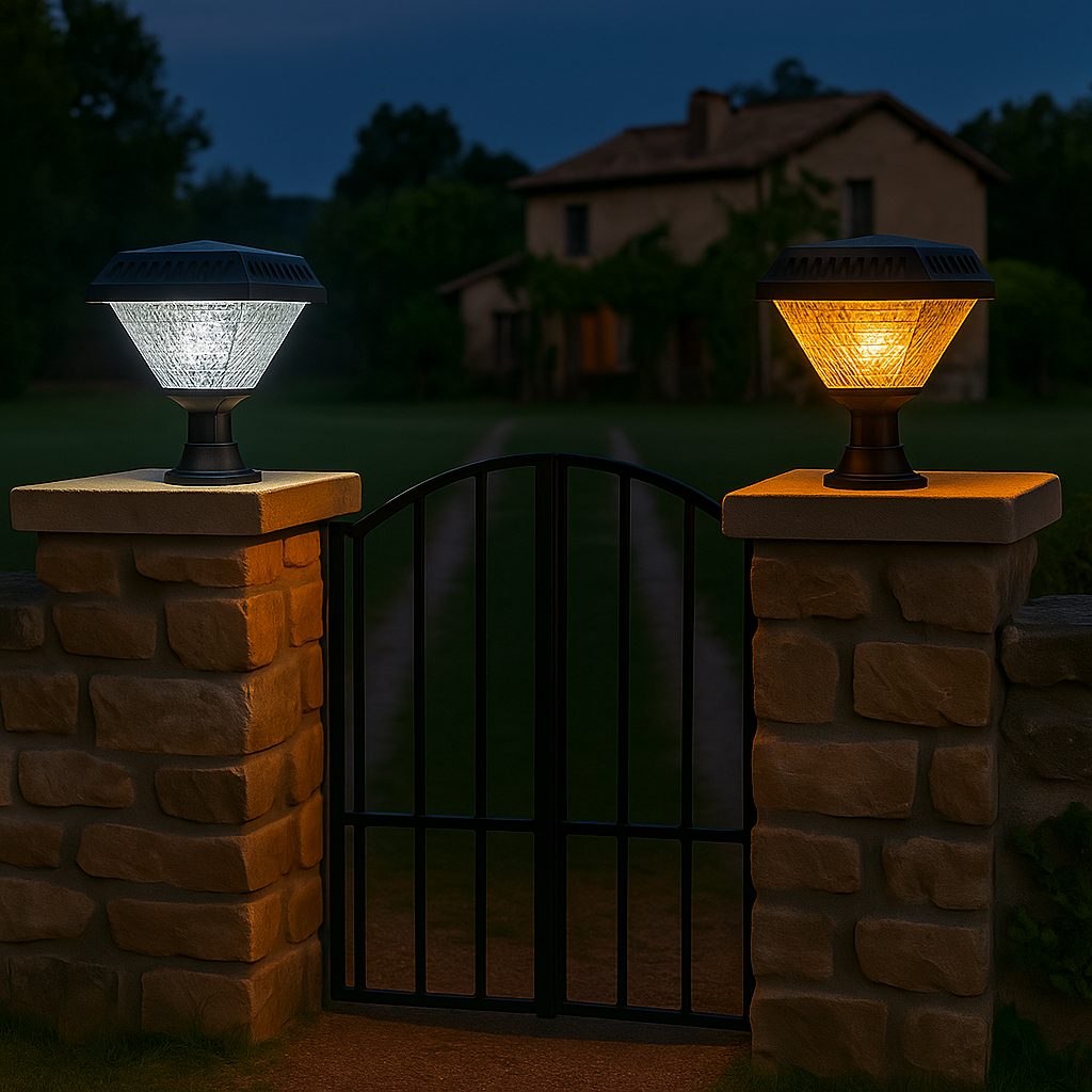 HELİOS IP65 3OW 3 RENK FONKSİYONLU SOLAR BAHÇE AYDINLATMA