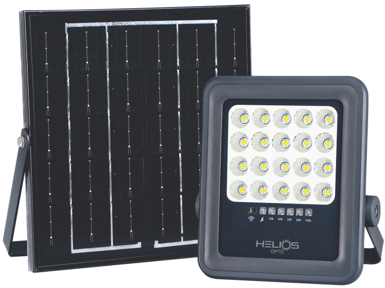 HELİOS 100 WAT IP65 SOLAR PROJEKTÖR BEYAZ