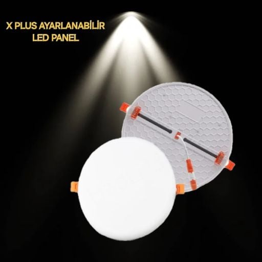 X PLUS AYARLANABİLİR PLUS LED PANELLER