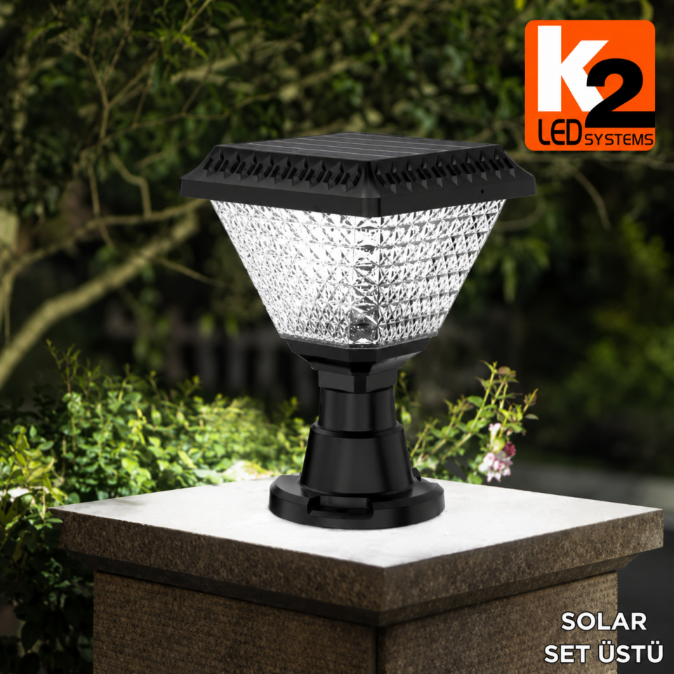 K2-GLOBAL KBA790 SOLAR SET ÜSTÜ ARMATÜR BEYAZ