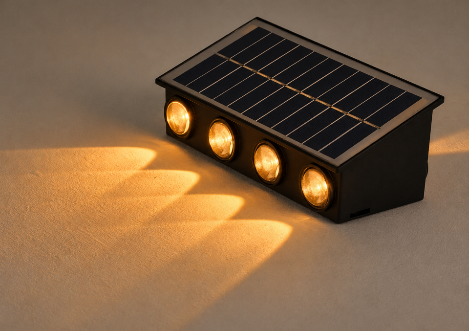 CATA 20W Kos Solar Led Aplik (Dış Mekan)(AMBER)