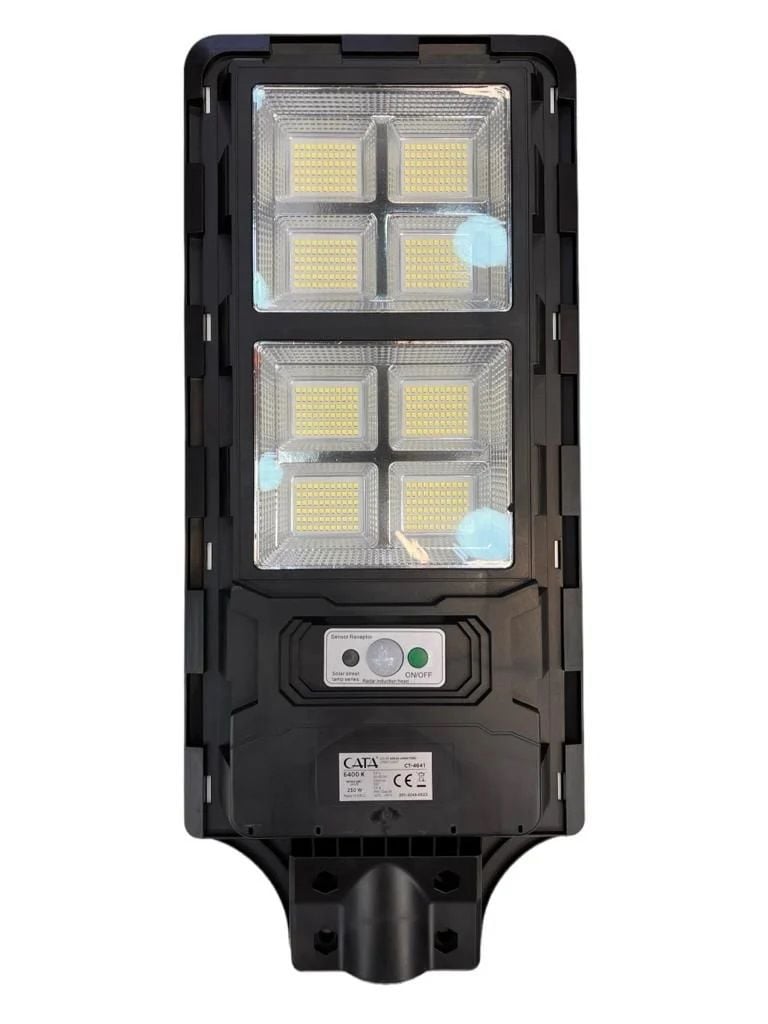 CATA 250W Solar Sokak Armatürü  (Kumandalı)