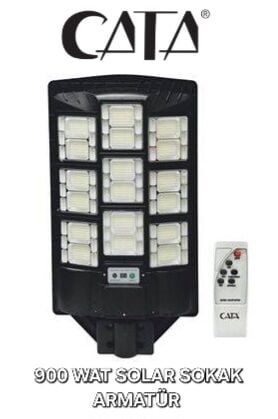 Cata Süpernova 900W Solar Sokak Armatürü (Kumandalı)