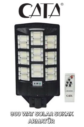 Cata Süpernova 900W Solar Sokak Armatürü (Kumandalı)