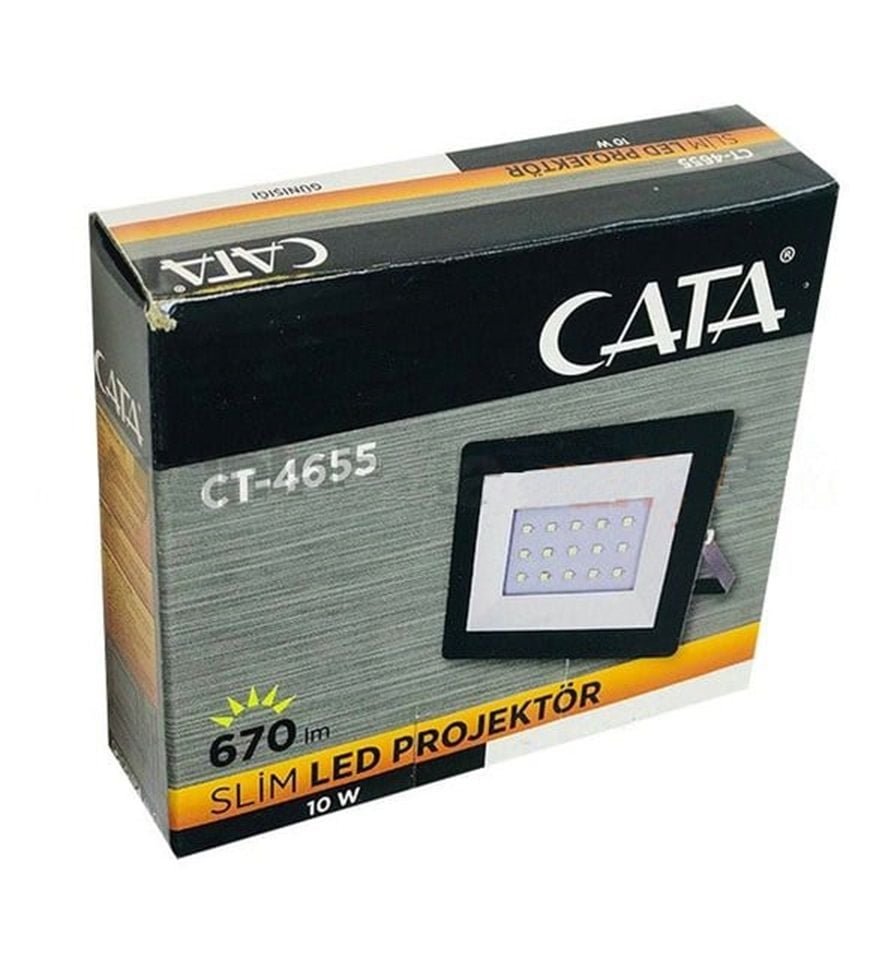 Cata 10W Led Projektör Aydınlatma Beyaz Işık