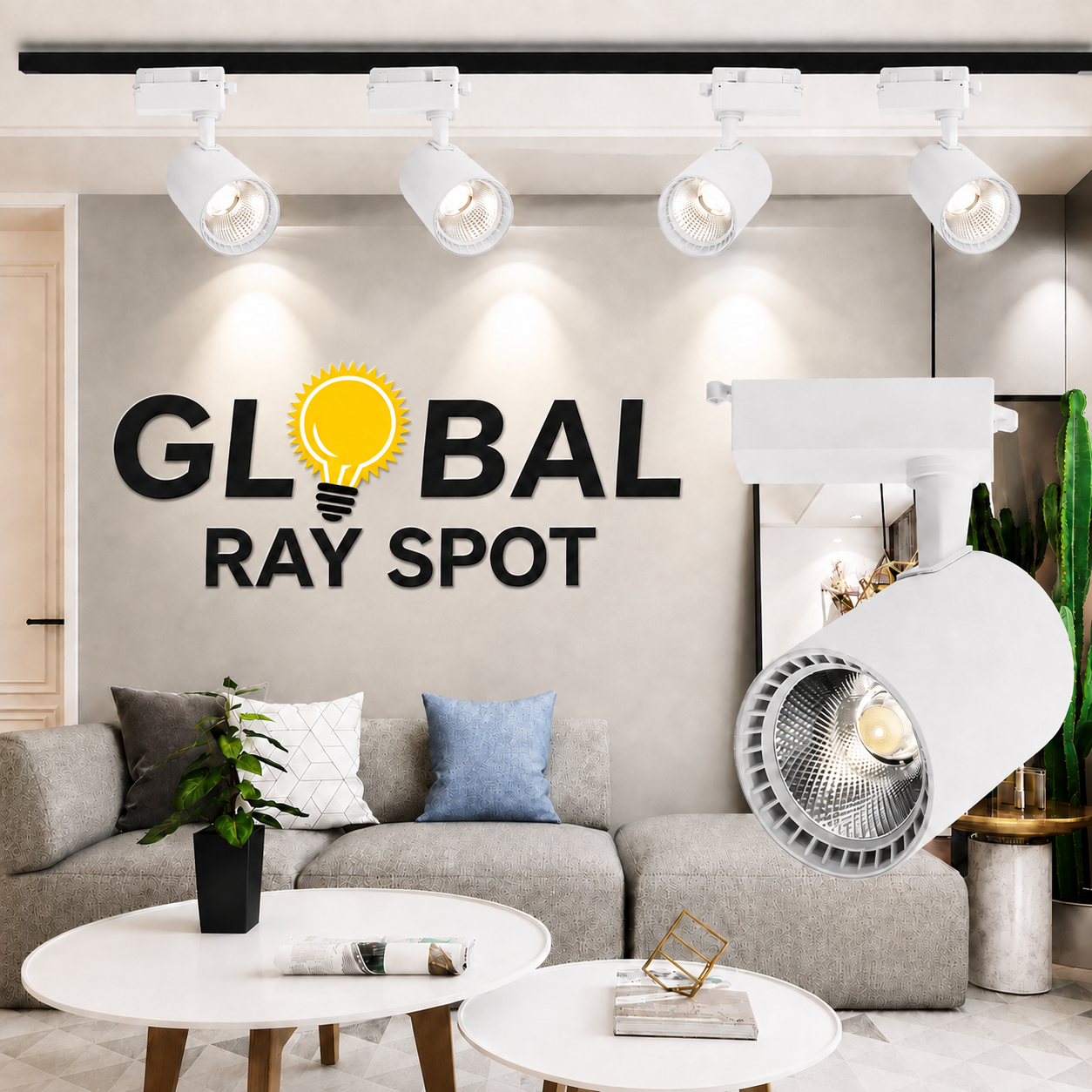 GLOBAL 30W RAY SPOT BEYAZ KASA GÜNIŞIĞI
