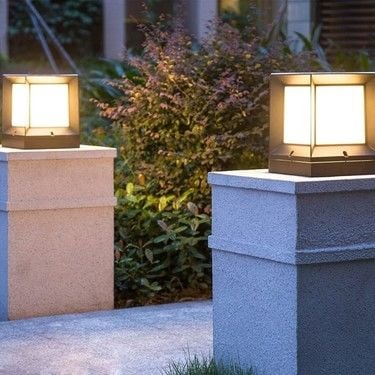 Cata Kare Küp Bahçe Armatürü (Izgarasız)