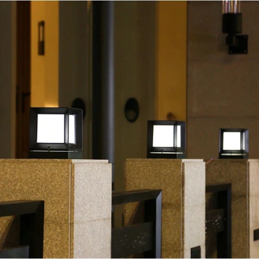 Cata Kare Küp Bahçe Armatürü (Izgarasız)