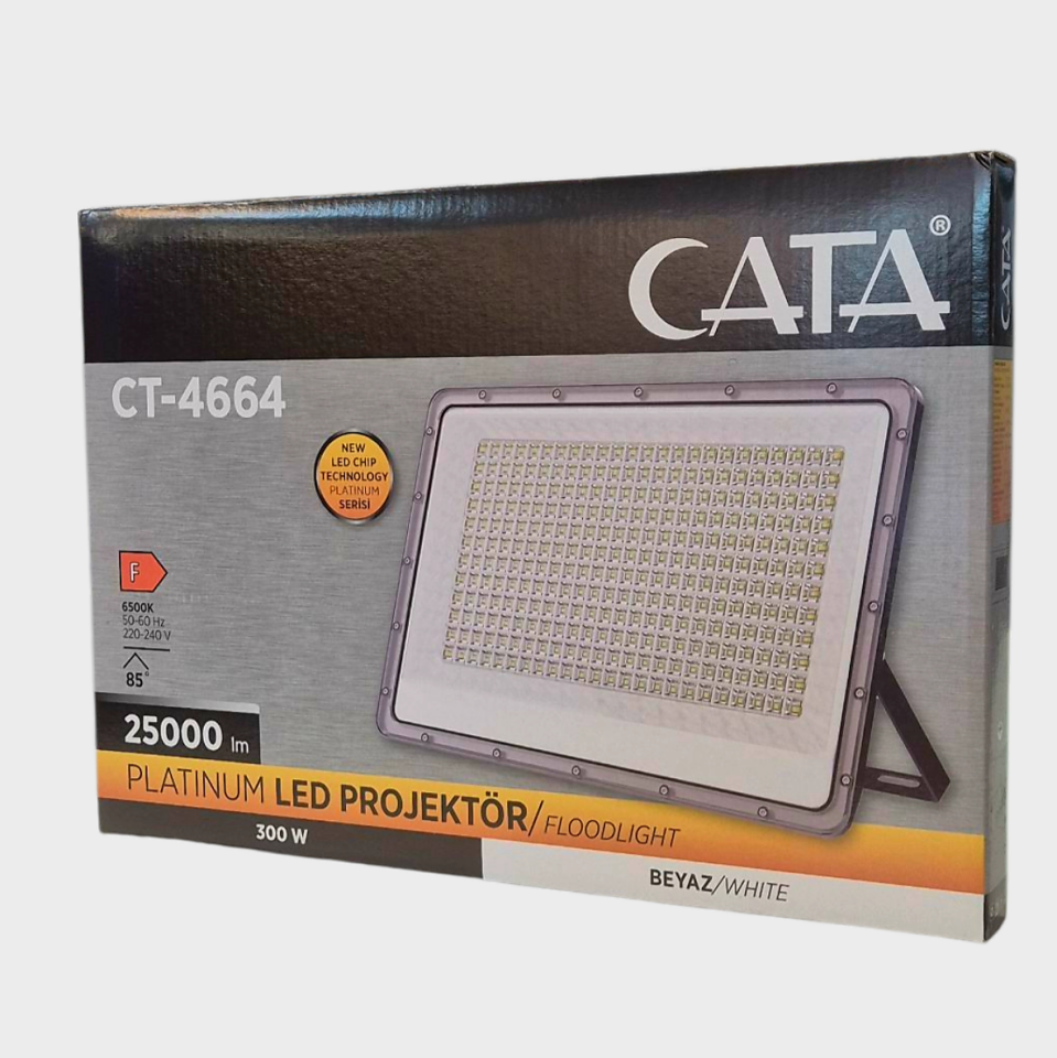 Cata 300 Watt Platınum Projektör Beyaz Işık