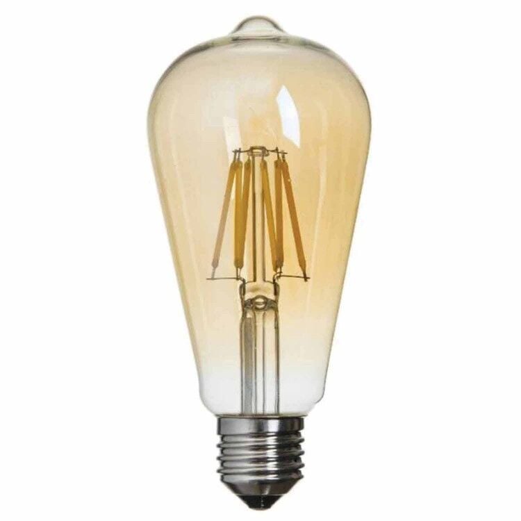 K2 4W RUSTİK ARMUT AMPUL AMBER