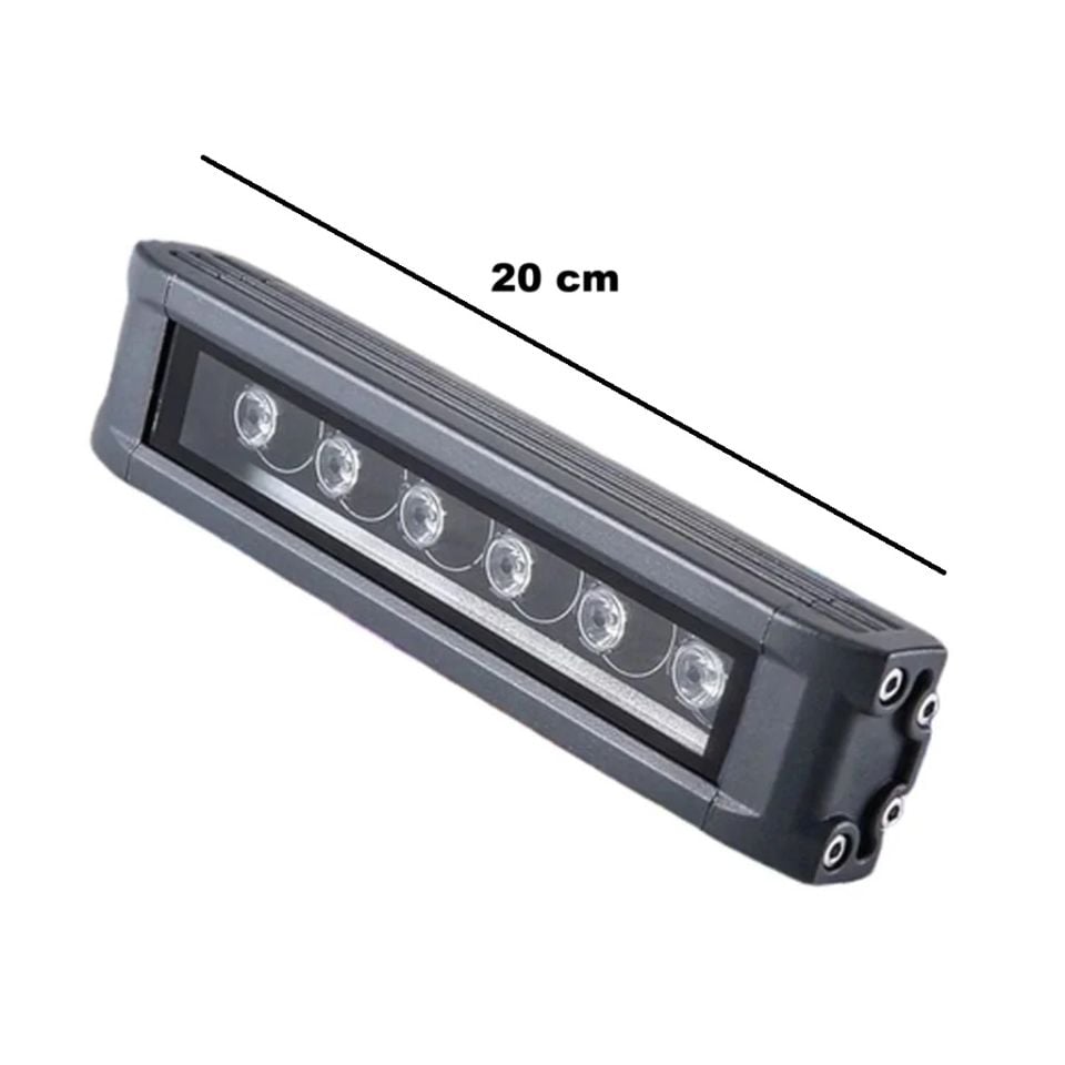 Cata 6 Watt Gold Wallwasher 30 cm Amber