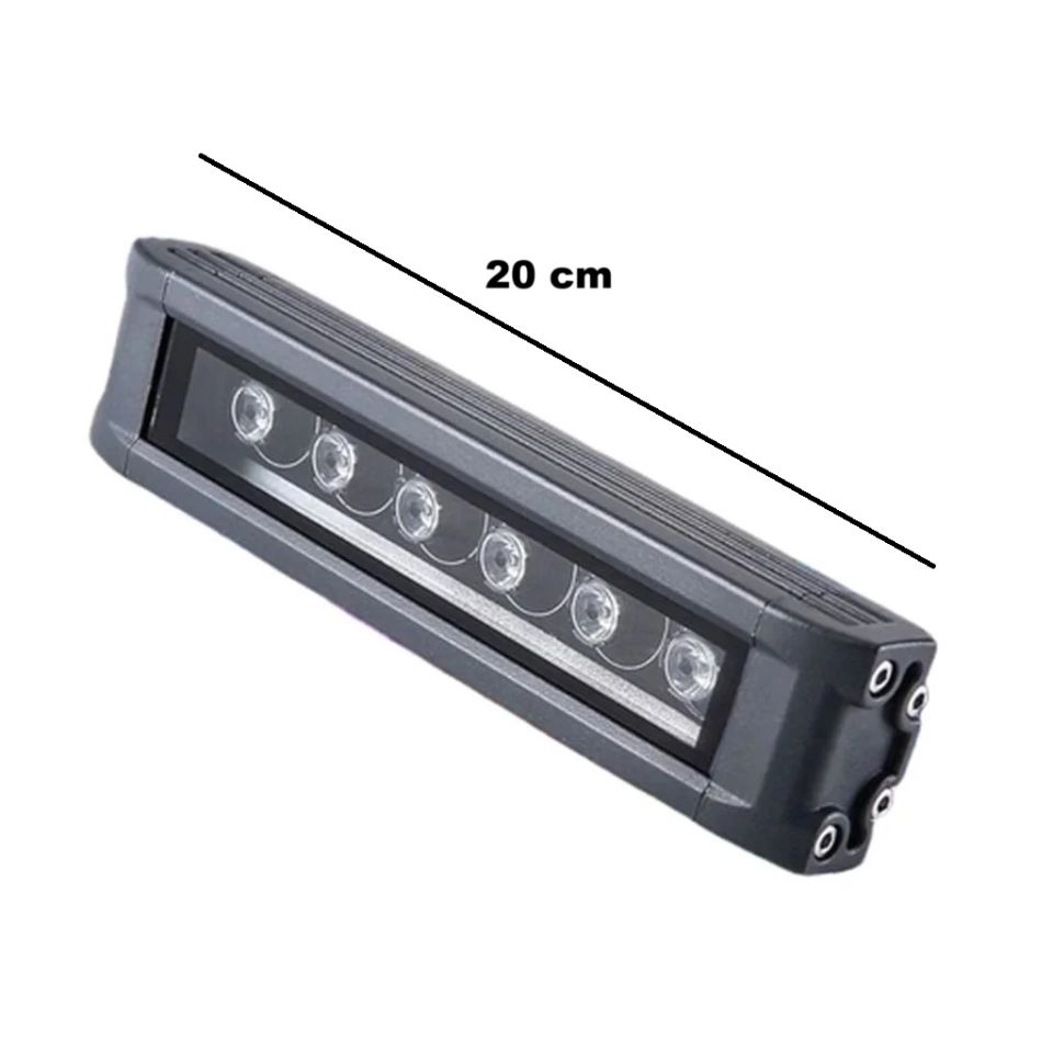 Cata 6 Watt Gold Wallwasher 20 cm Amber