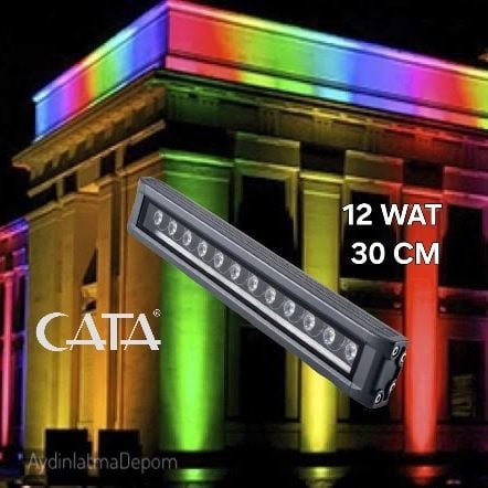 Cata 12 Watt Gold Wallwasher 30 cm Günışığı
