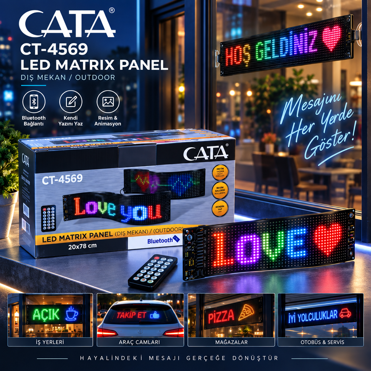 LED MATRIX PANEL (DIŞ MEKAN)