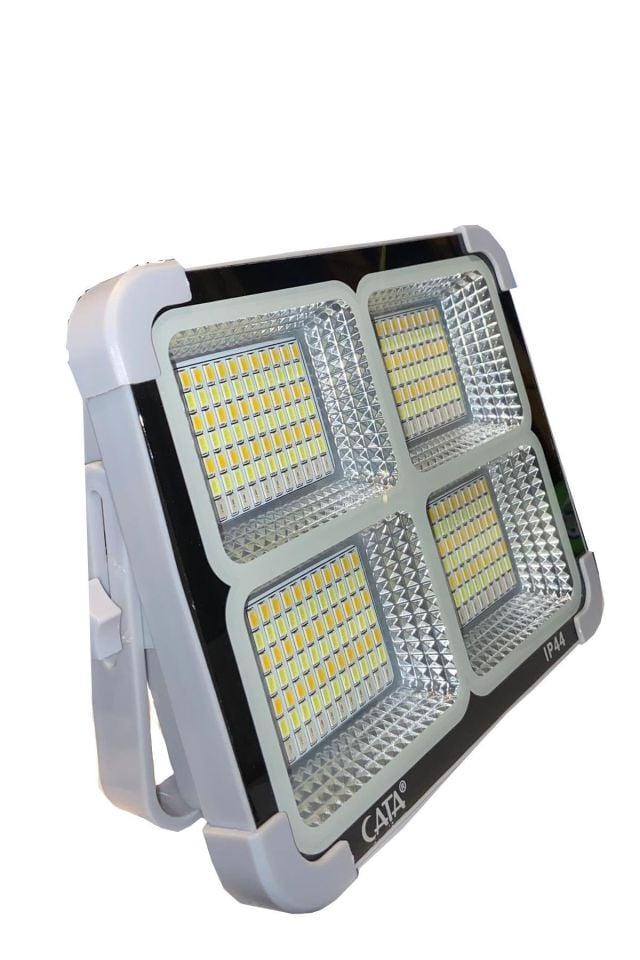 Cata 200W Taşınabilir Şarjlı Solar Projektör