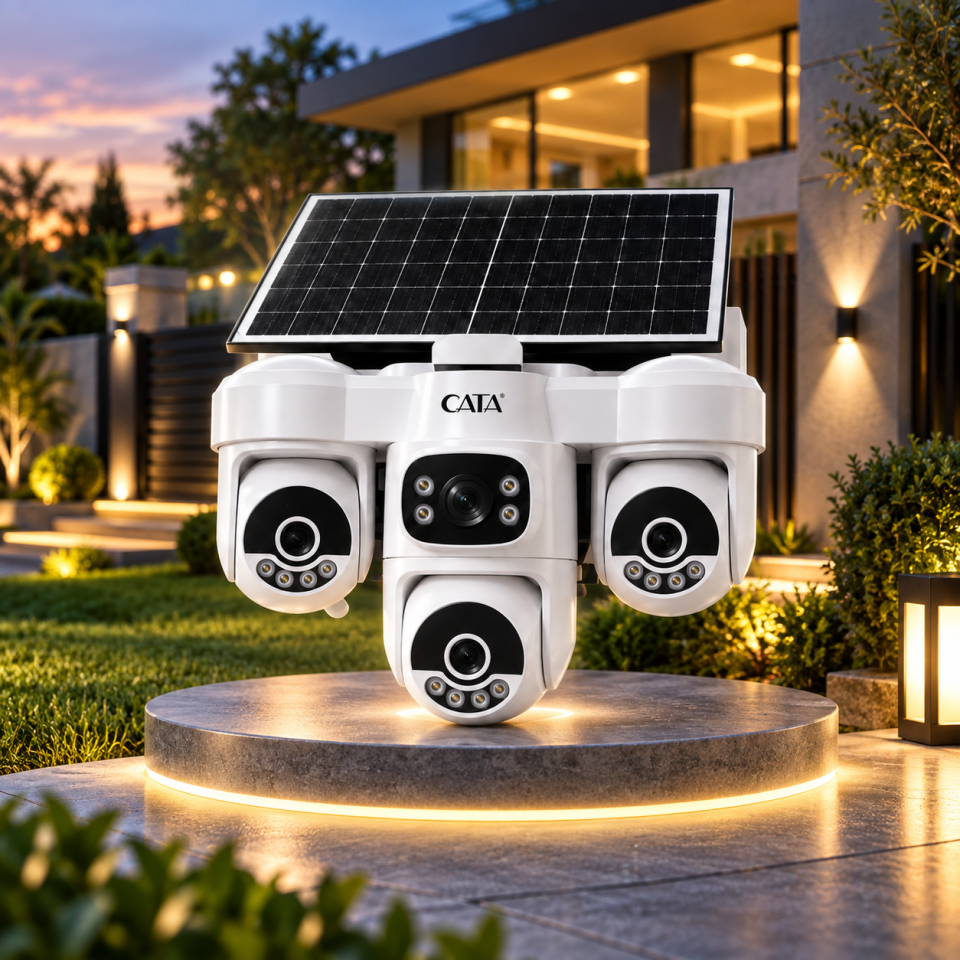 4 KAMERALI SOLAR AKILLI KAMERA SIM KARTLI (DIŞ MEKAN)