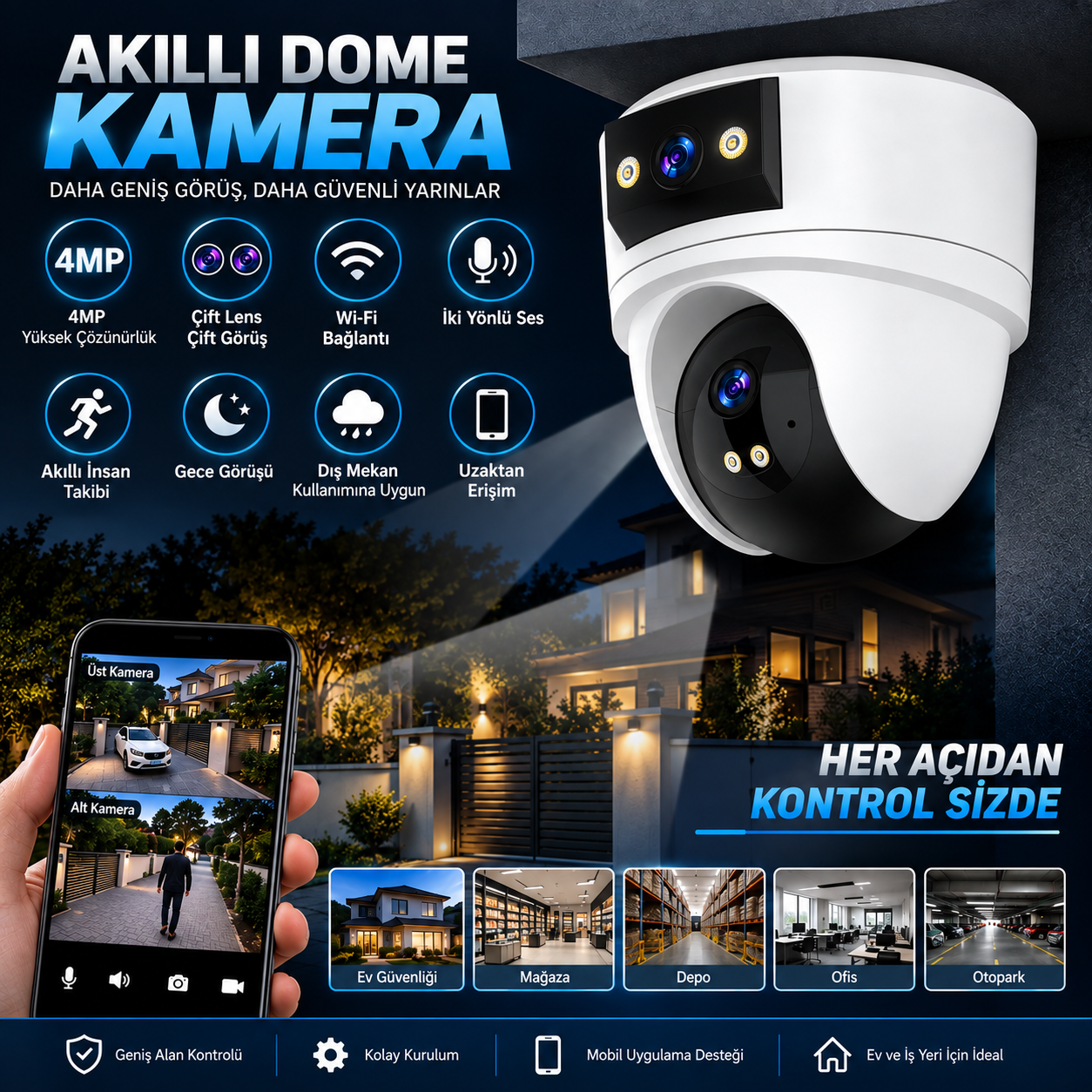 AKILLI DOME KAMERA