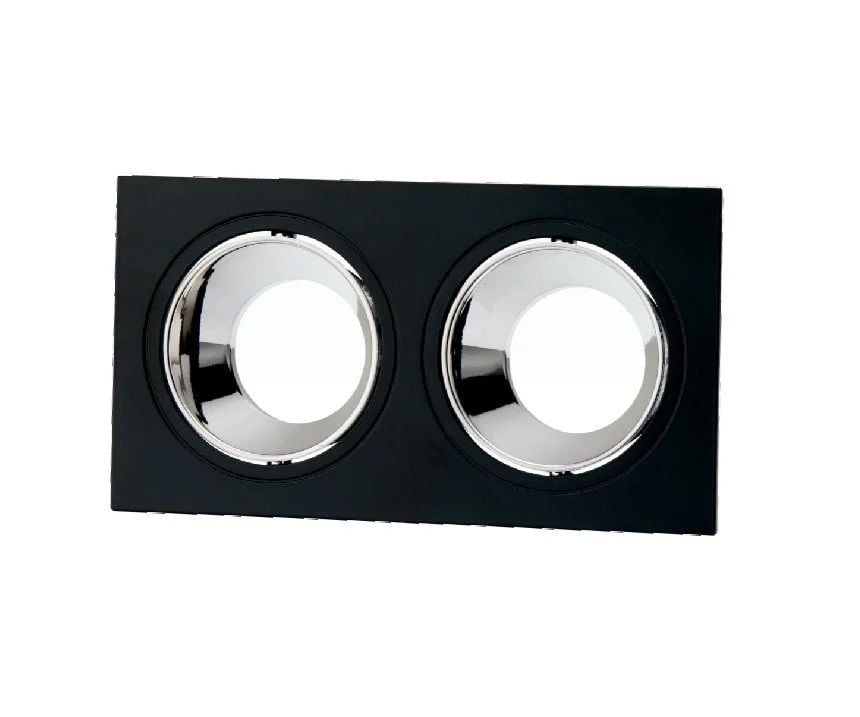 Cata Jaguar Kare Spot ( Siyah Kasa-Platin )(2'Li)