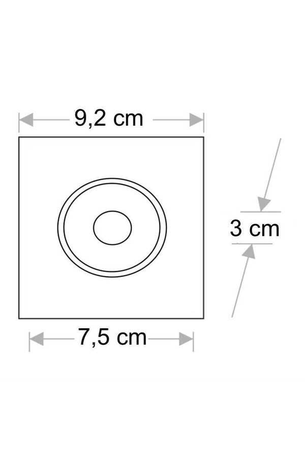 Cata Jaguar Kare Spot (Siyah Kasa-Bakır)