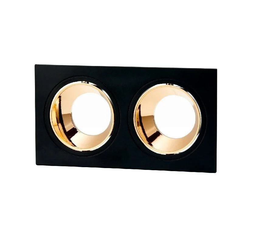 Cata Jaguar Kare Spot ( Siyah Kasa-Bakır)(2'Li )