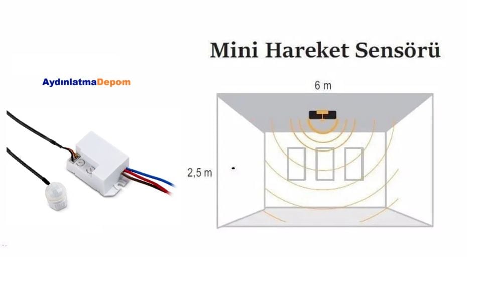 Noas 800W (10)A Mini Sensör