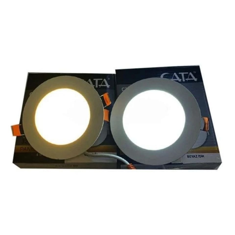 CATA 6W Slim Panel Beyaz Işık