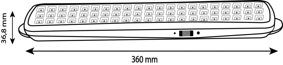 Noas Datça 60 Ledli Işıldak-İpli