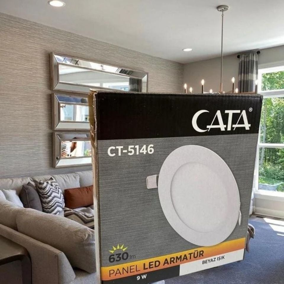 CATA 9W Slim Panel Günışığı