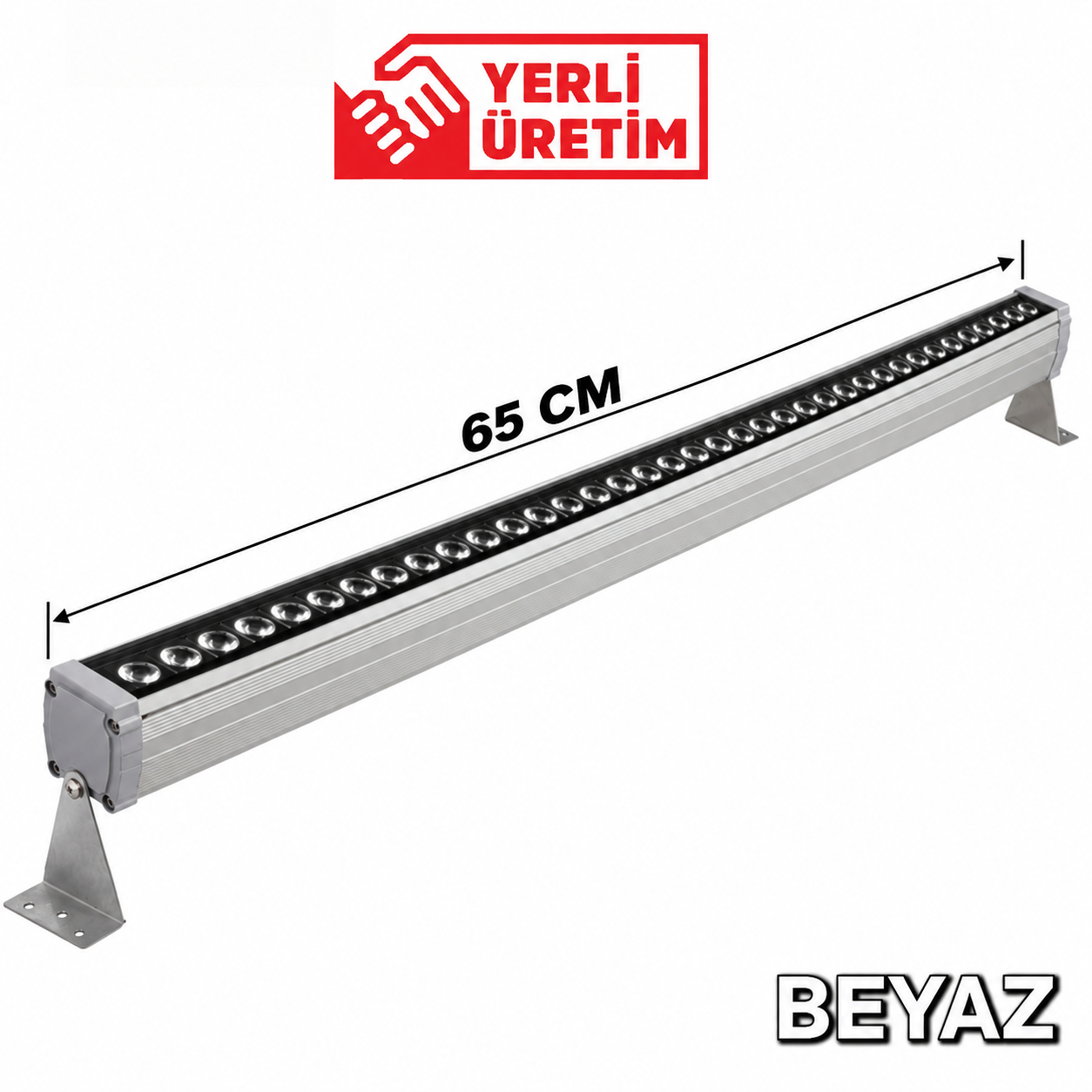 24W 65CM WALLWASHER BEYAZ