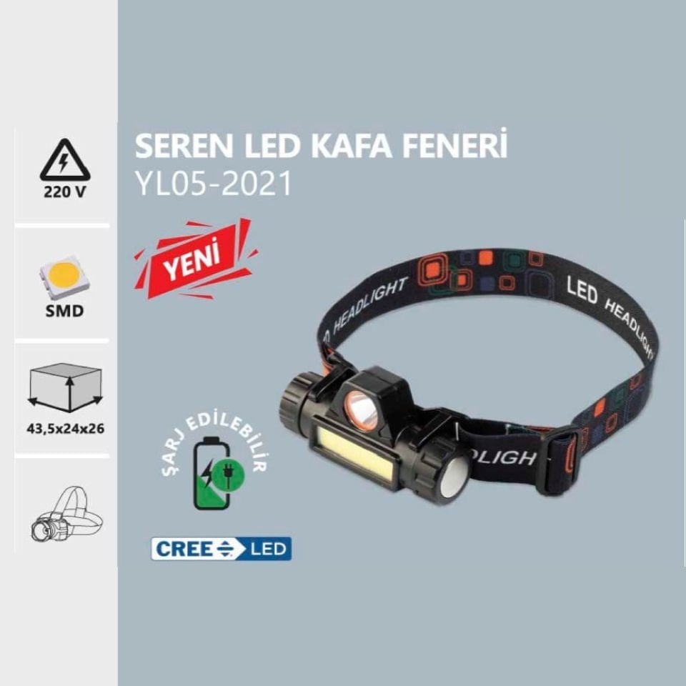 Noas 1W Led Kafa Feneri
