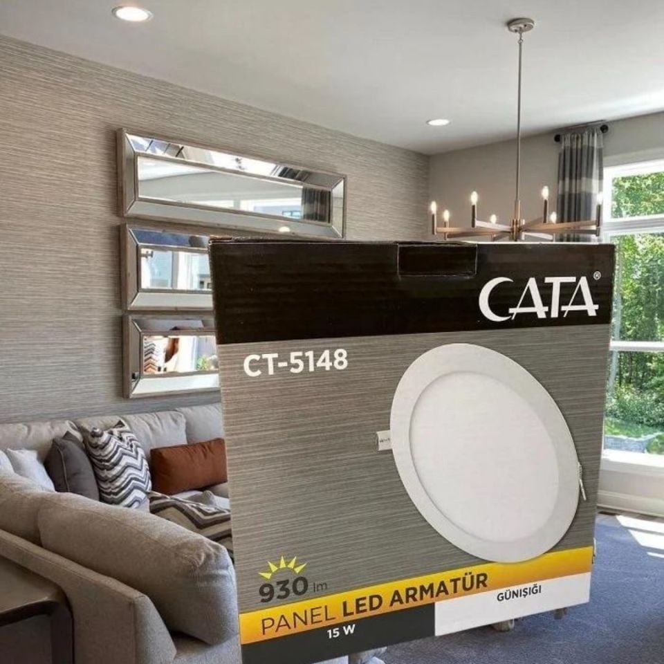 CATA 15W Slim Panel Günışığı