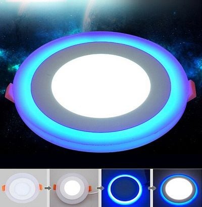Cata 7W Panel Led Armatür(Beyaz)(Mavi)