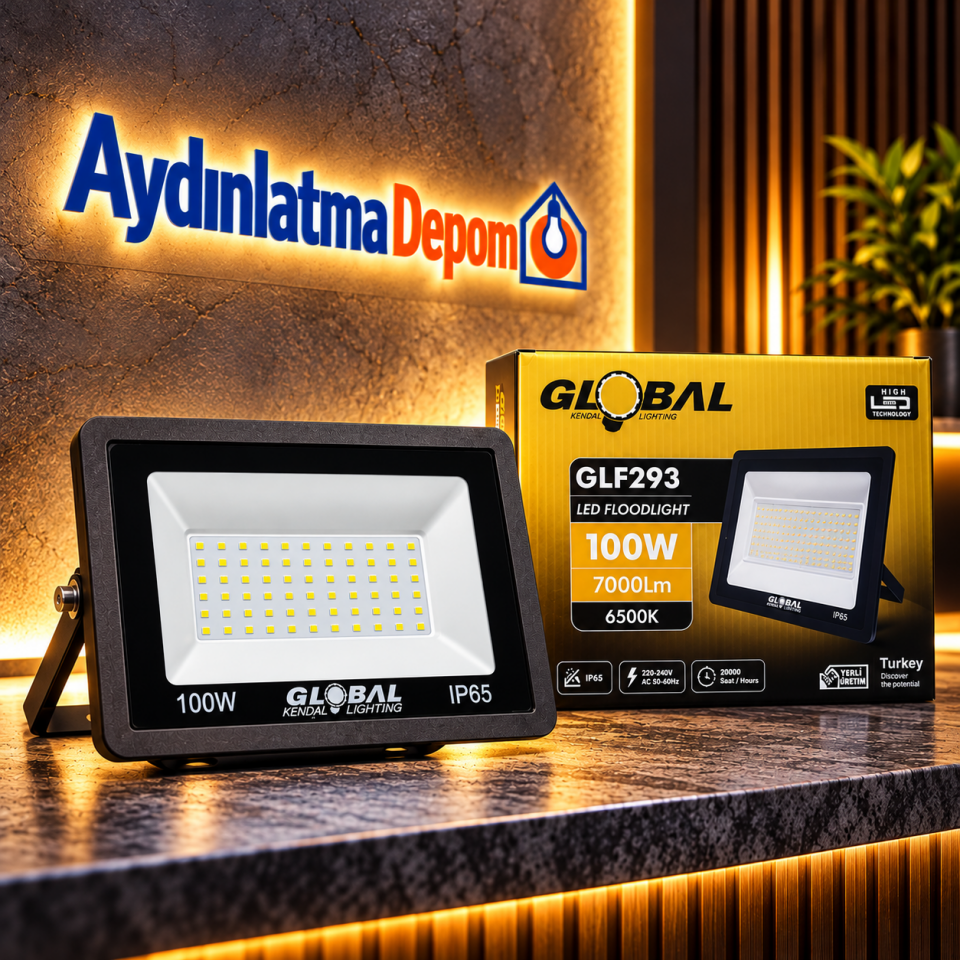 GLOBAL 100W LED PROJEKTÖR SMD 6500K