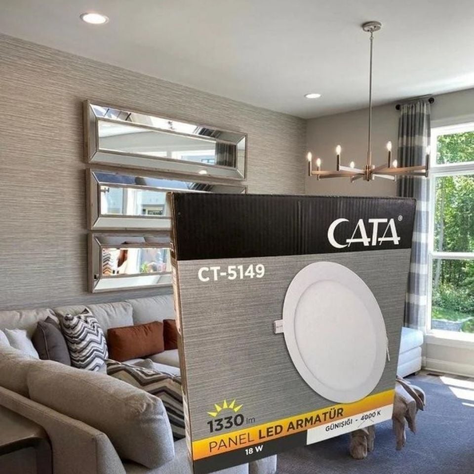 CATA 18W Slim Panel Günışığı