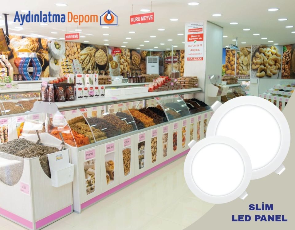 Noas 6W S.A Panel Beyaz Işık