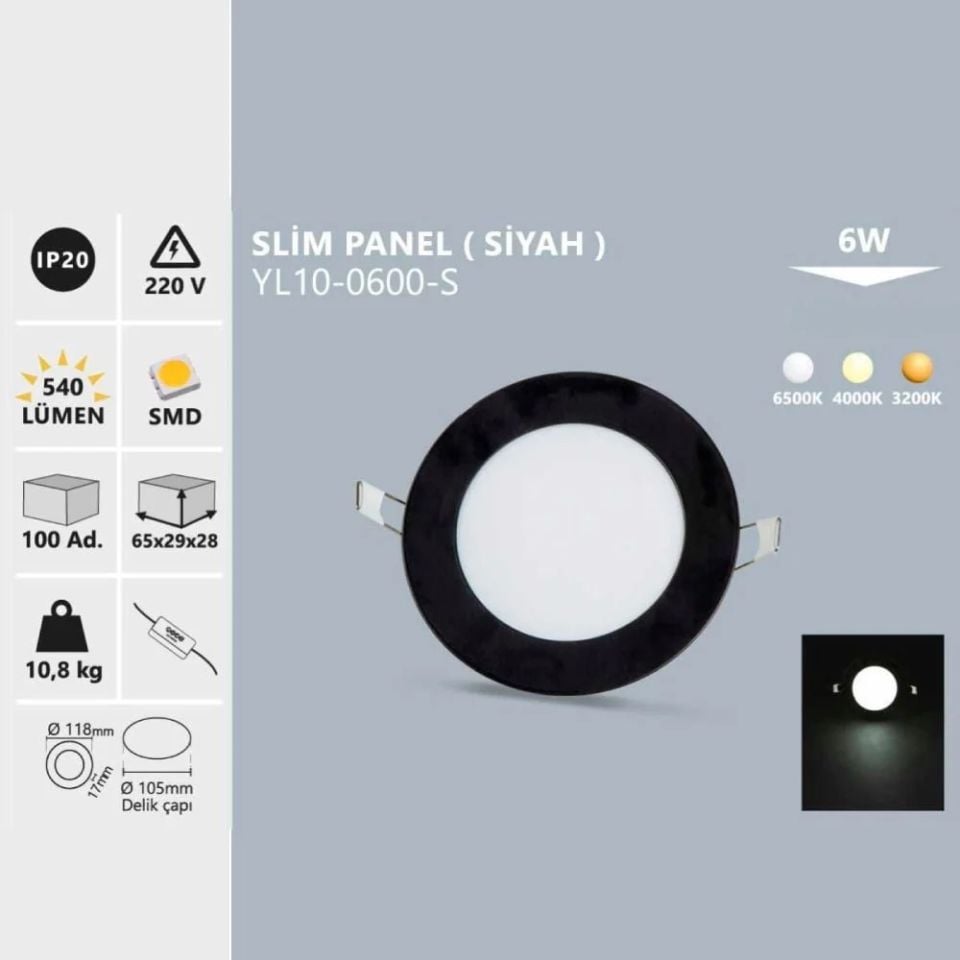 Noas 6W S.A. Siyah Kasa Beyaz