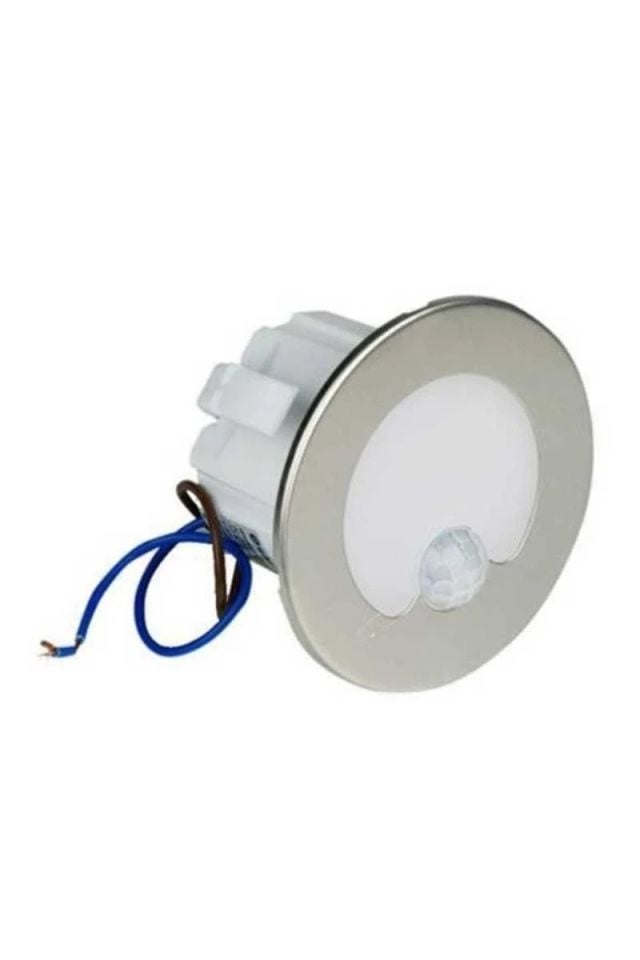 Cata 1.5W Radar Sensörlü Yuvarlak Saten Kasa Beyaz Işık