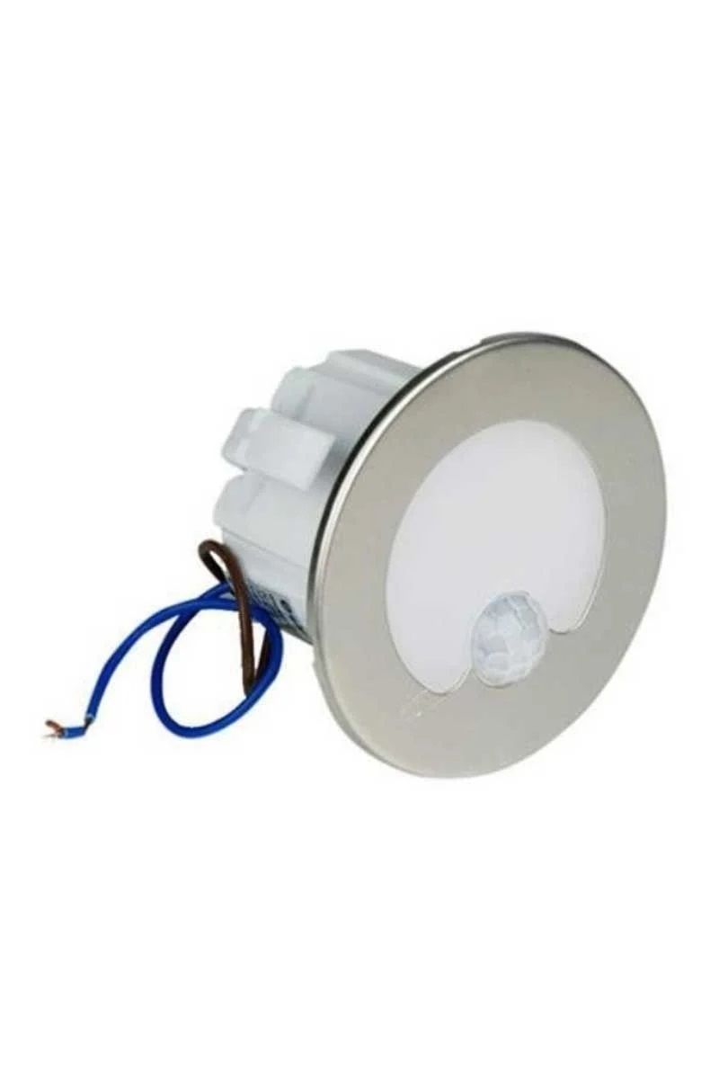 Cata 1.5W Radar Sensörlü Yuvarlak Saten Kasa Günışığı