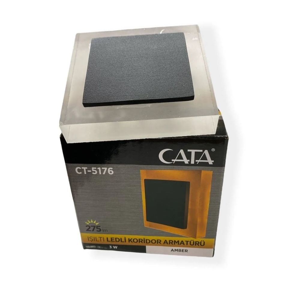 Cata 3 W Koridor Led Aydınlatma Amber