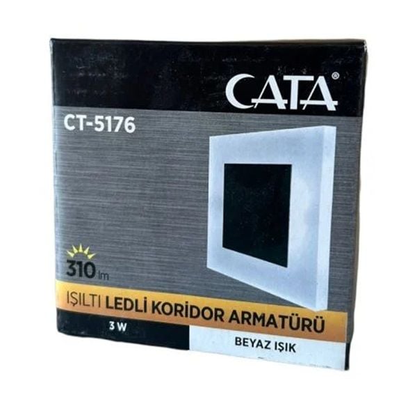 Cata 3 W Koridor Led Aydınlatma Beyaz