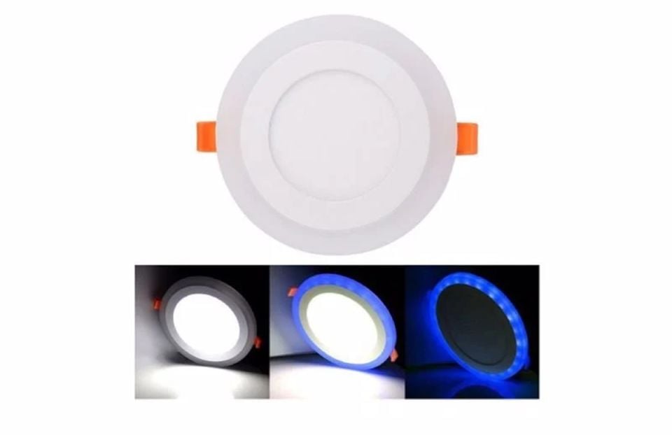 Noas 3+3W Sıva Altı  Mavi+Beyaz 3 Fonk. Led Panel