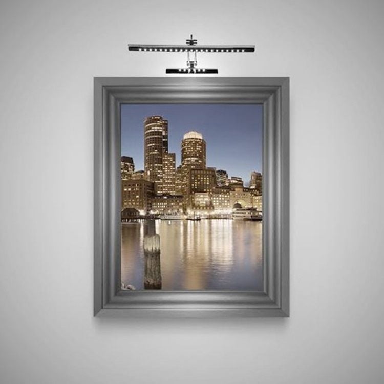 Cata 7W Kuğu Krom Ledli Banyo Tablo Aplik Armatür Beyaz Işık