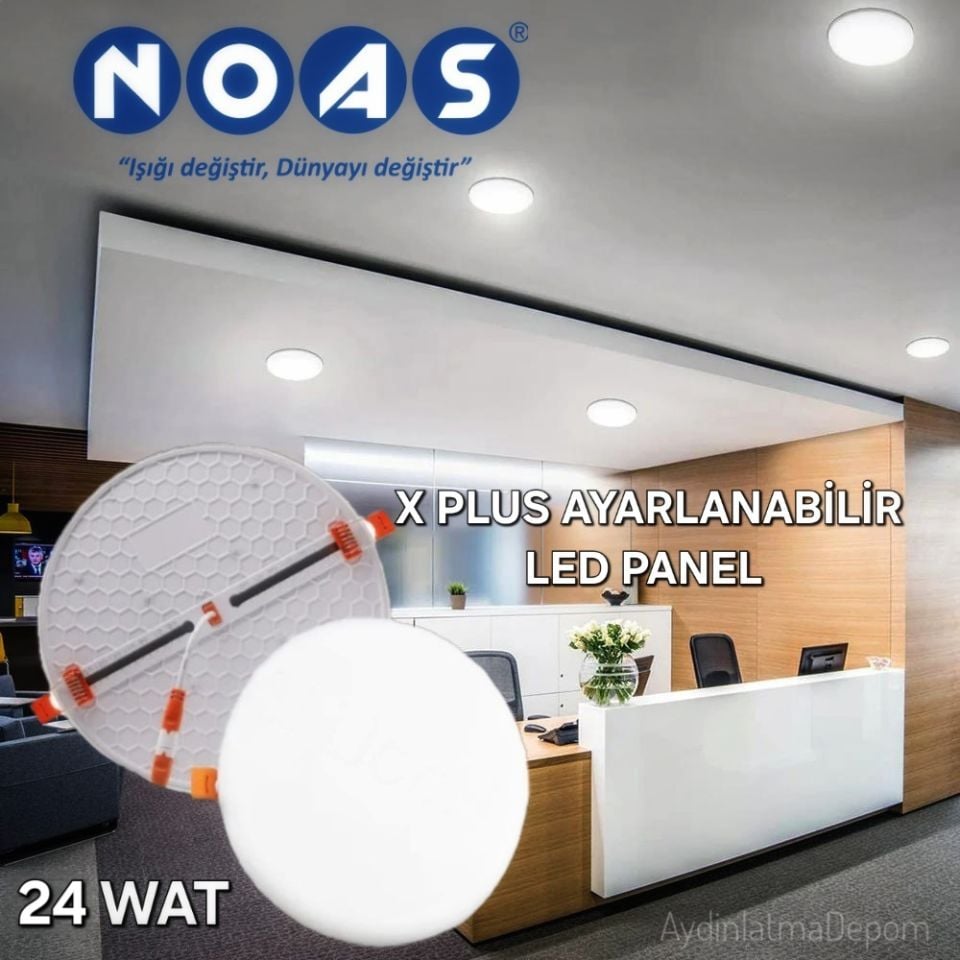 Noas 24W Plus Ayarlanabilir Gün Işığı