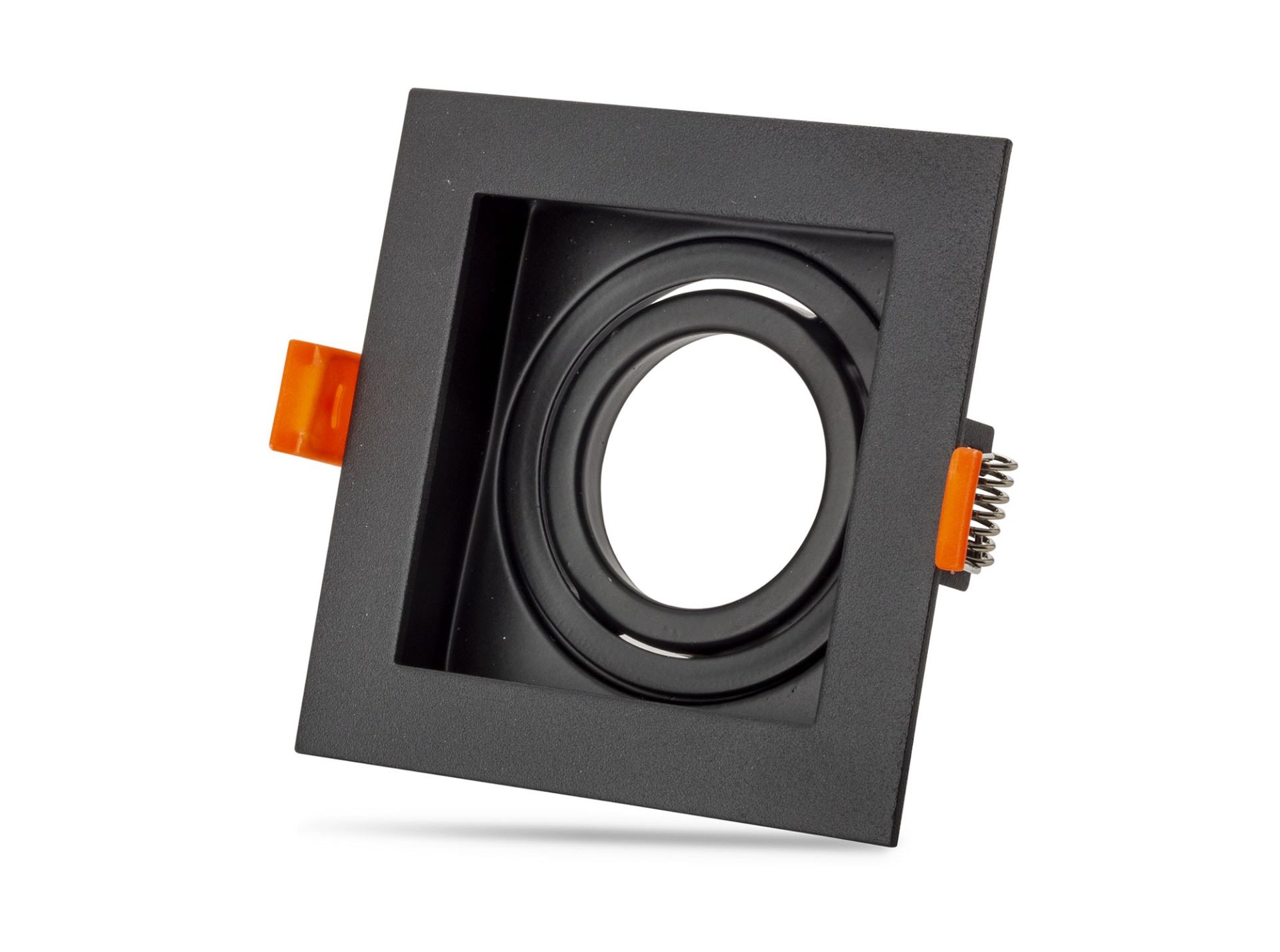 Cata Pars Kare Siyah Dekoratif Boş Kasa Spot