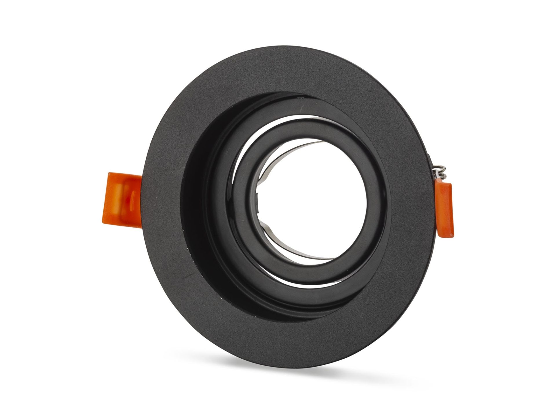 Cata Pars Yuvarlak Siyah Dekoratif Boş Kasa Spot