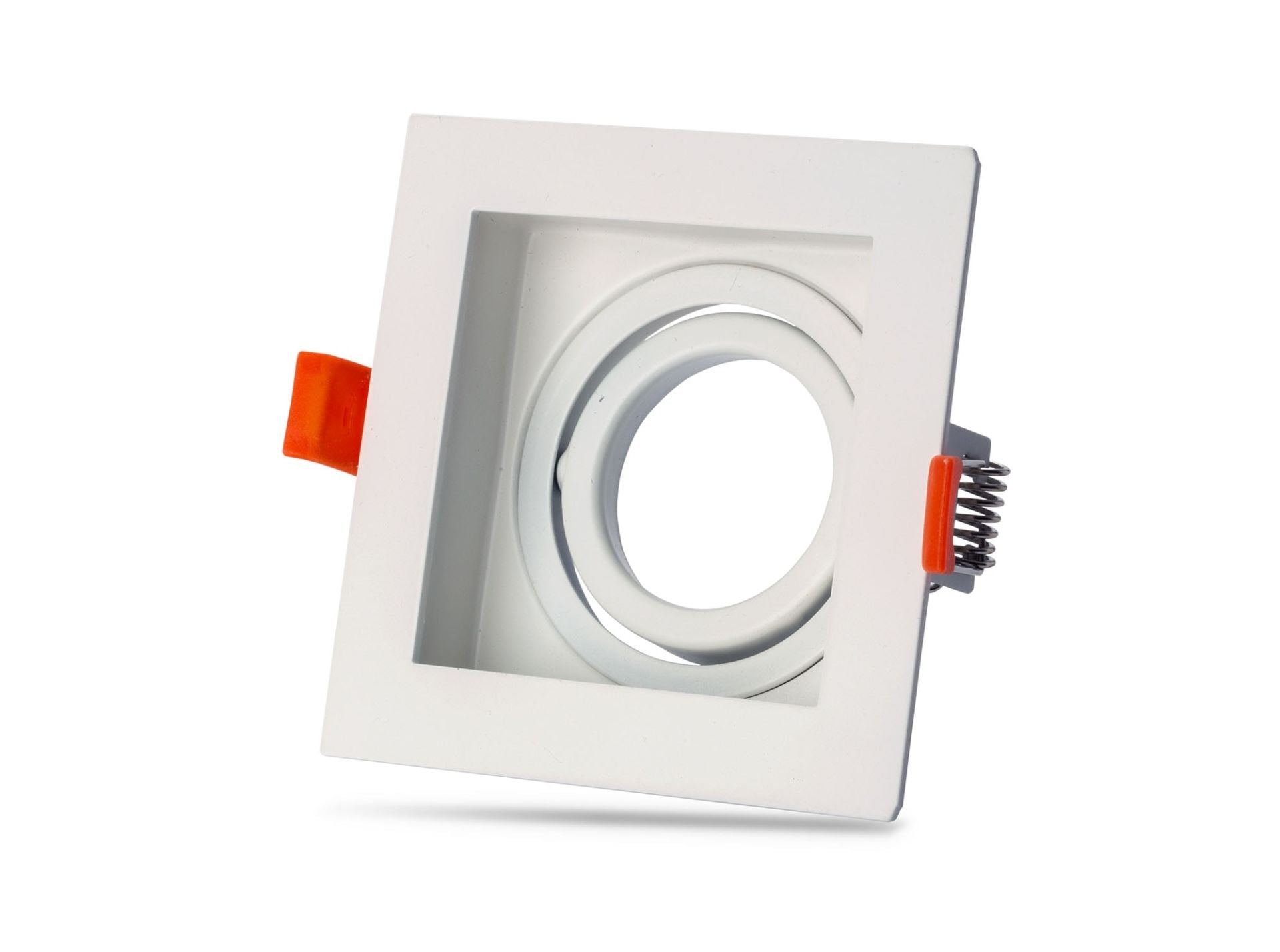 Cata Pars Beyaz Kare Dekoratif Boş Kasa Spot