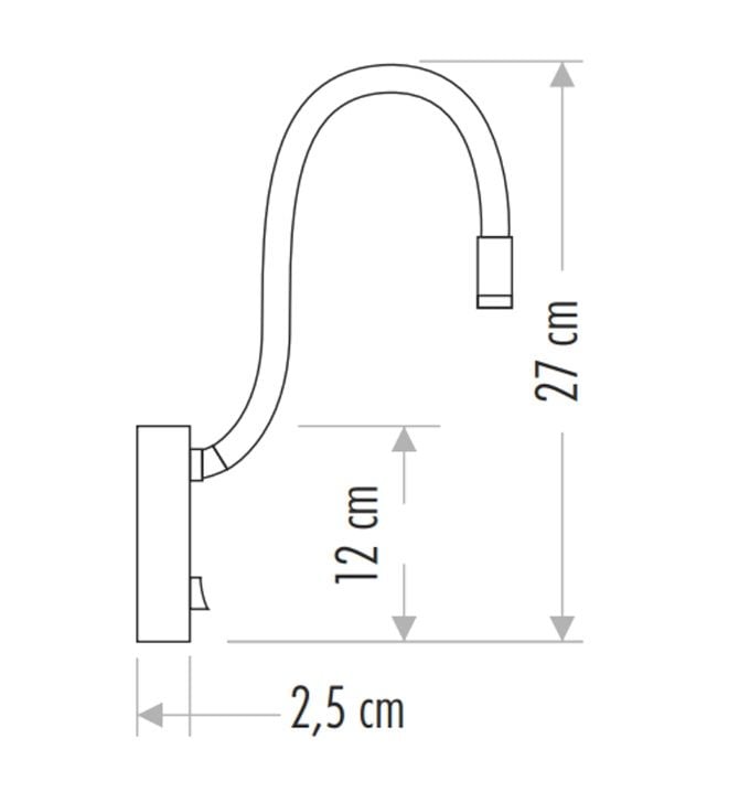 Cata 3 watt Baykuş Ledli Aplik Günışığı Renk